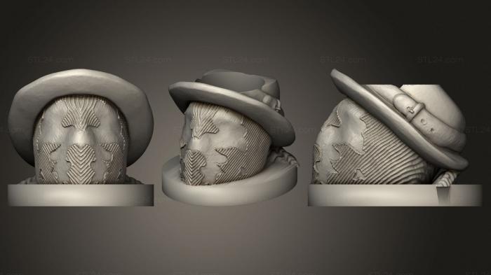 Vases (Rorschach, VZ_0998) 3D models for cnc